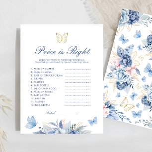 Butterfly Price ist das richtige Baby Duschspiel