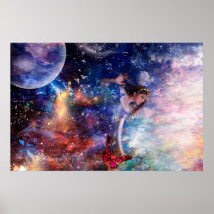 Butterfly Queen Poster