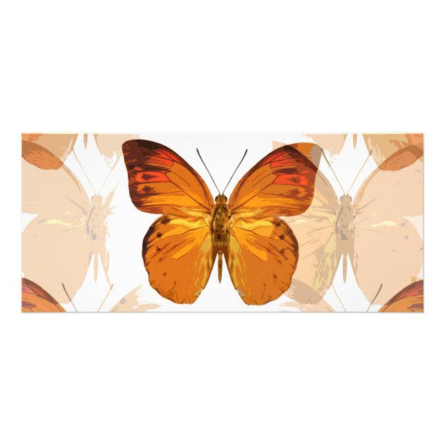 Butterfly-Rack-Karte Werbekarte (Vorne)