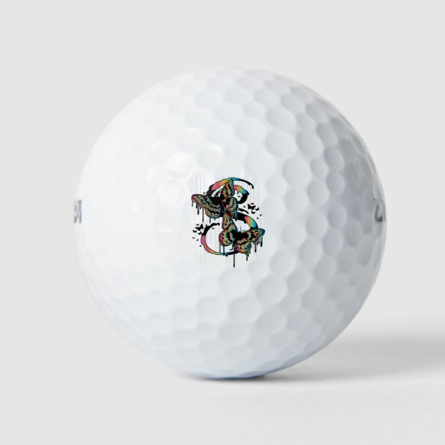 Butterfly Rain Golfball (Vorderseite)