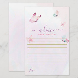 Butterfly-Ratschlag für die Mama, die Karte sein s