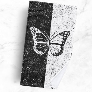 Butterfly Romantic Girly Ästhetik Elegant Klasse Handtuch