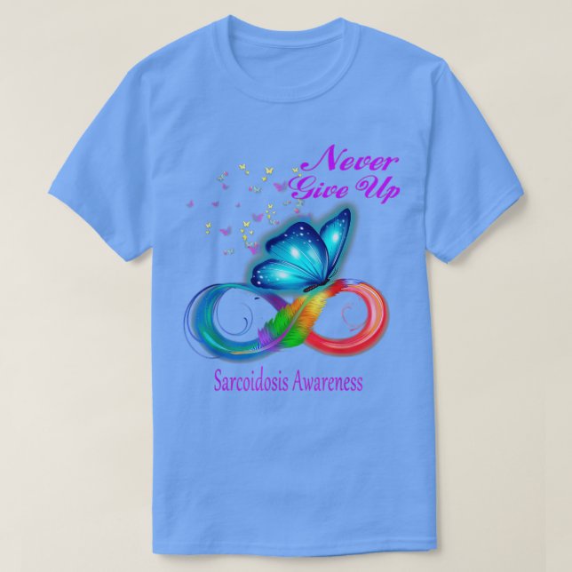 Butterfly Sarcoidosis Awareness  T-Shirt (Design vorne)