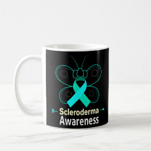 Butterfly Scleroderma Ribbon Scleroderma Bewusstse Kaffeetasse