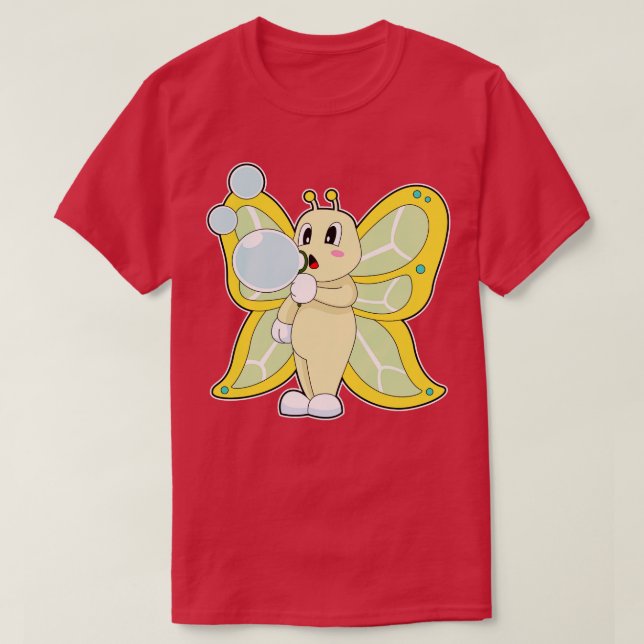 Butterfly-Seifenblasen T-Shirt (Design vorne)
