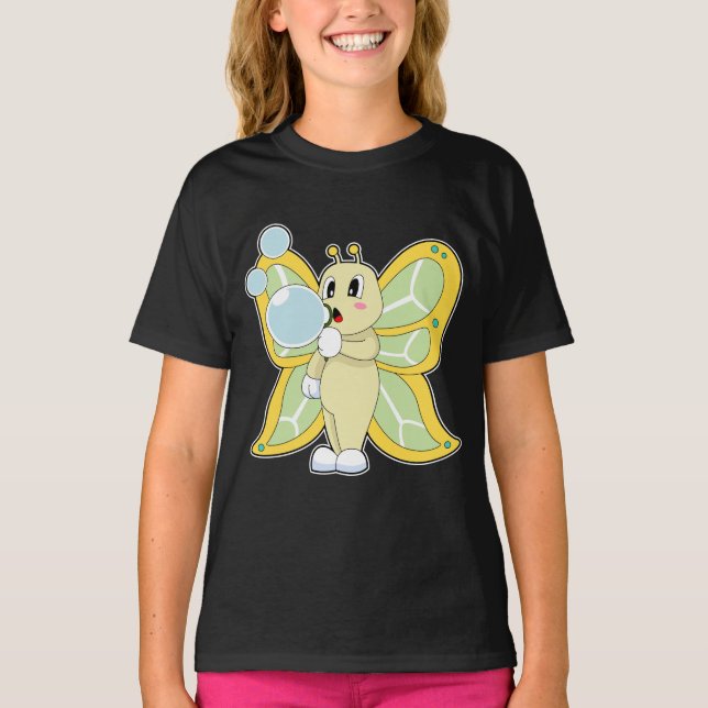Butterfly-Seifenblasen T-Shirt (Vorderseite)