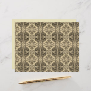 Butterfly Sepia Eleganter Vintager antiker Stil