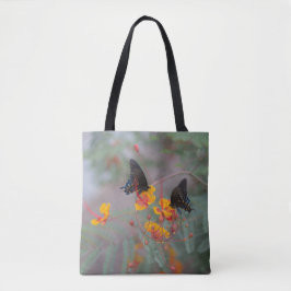 Butterfly Shopping Bag - Zwei Schmetterlingsgarten