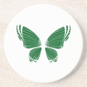 Butterfly-Silhouette-Untersetzer Getränkeuntersetzer