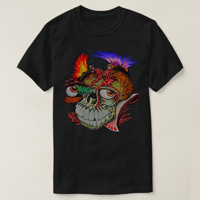 BUTTERFLY SKULL Classic TShirt (Design vorne)