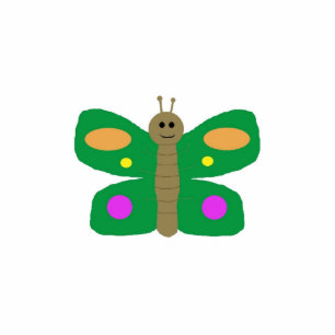 Butterfly-Skulptur Fotoskulptur Magnet