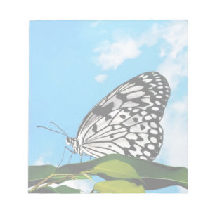 Butterfly & Sky Notizblock