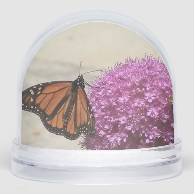 Butterfly Snow Globe Schneekugeln (Vorderseite)