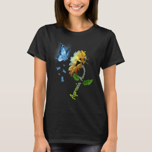 Butterfly Sonnenblume Ataxie Bewusstsein T-Shirt