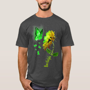 Butterfly Sonnenblume Non-Hodgkin-Lymphom T-Shirt