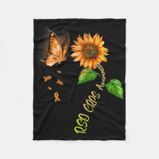 Butterfly Sonnenblume Rsd Crps Bewusstsein Fleecedecke