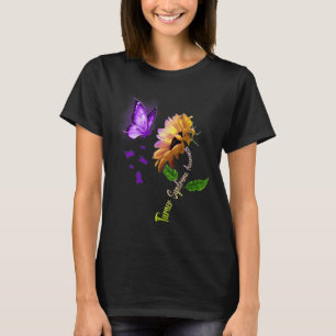 Butterfly Sonnenblumen-Turner-Syndrom Bewusstsein T-Shirt