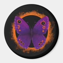 Butterfly Soular Eclipse Magnet