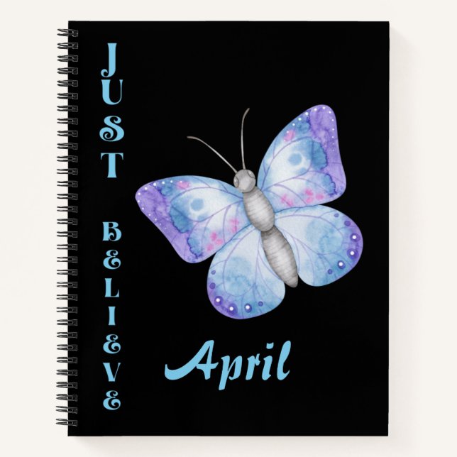 Butterfly SpiralNotebook Notizbuch (Vorderseite)