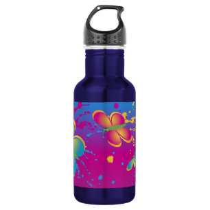 Butterfly Splash Edelstahlflasche