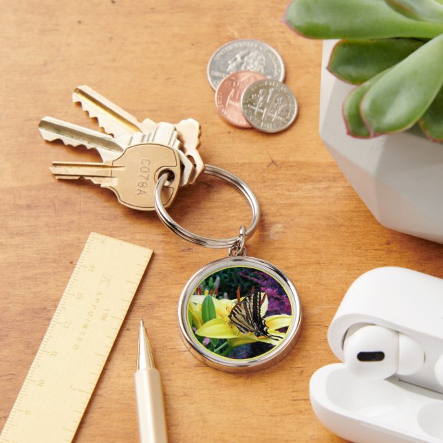 Butterfly Spring Butterfly Key Chains Schlüsselanhänger (Schreibtisch)