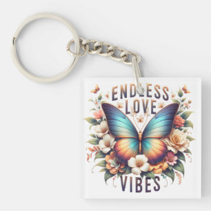 Butterfly Spring Sublimation-96281 Schlüsselanhänger