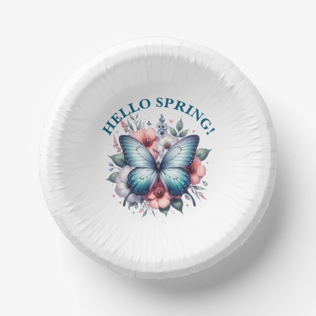 Butterfly Spring Sublimation-96282 Pappteller (Vorderseite)