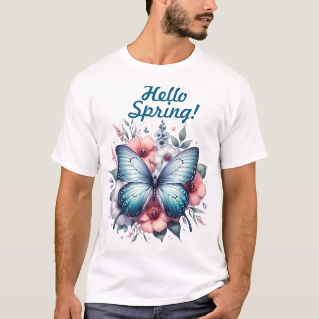 Butterfly Spring Sublimation-96282 T-Shirt (Vorderseite)