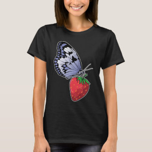 Butterfly Strawberry T-Shirt