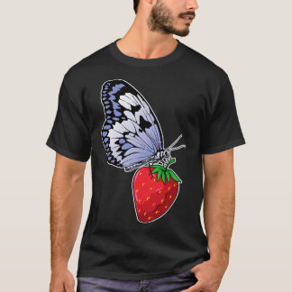 Butterfly Strawberry T-Shirt