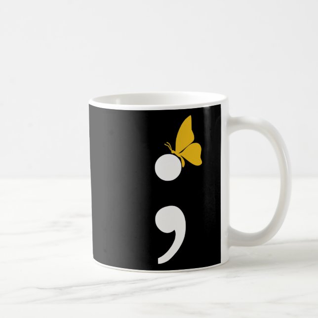 Butterfly Suicide Prävention Kaffeetasse (Rechts)