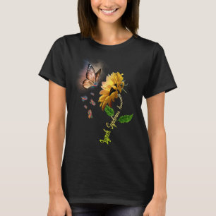 Butterfly Sunflower Lynch Synch Bewusstsein T-Shirt