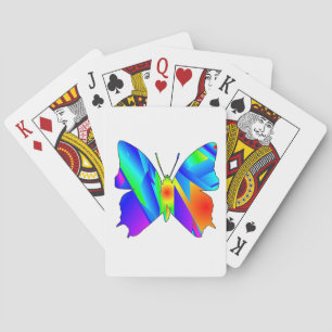 Butterfly Sunset Classic Spielkarten