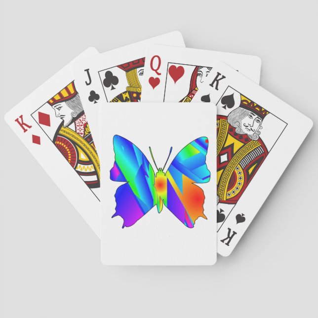Butterfly Sunset Classic Spielkarten (Rückseite)