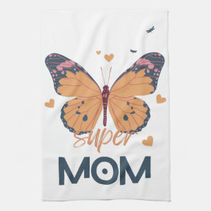 Butterfly Super-MAMA Geschirrtuch