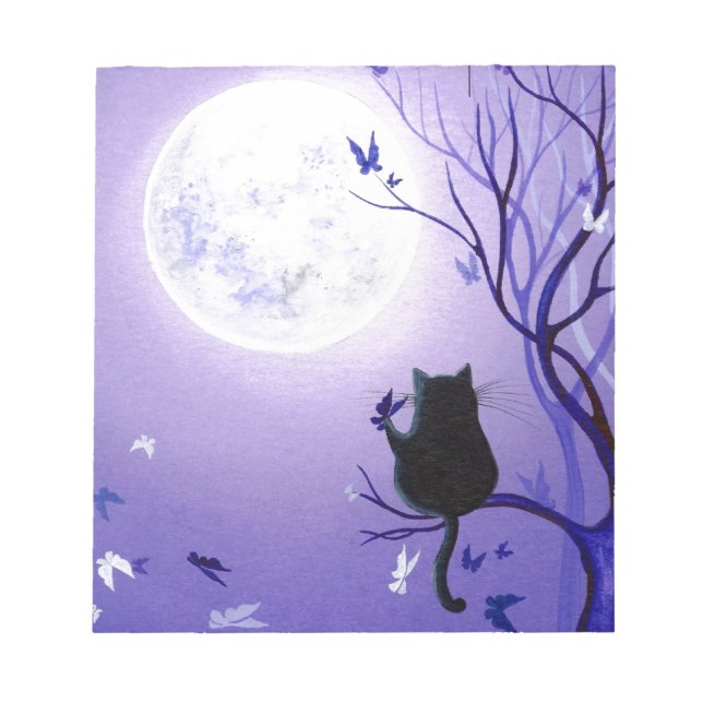 Butterfly Swirl Notizblock (Vorderseite)