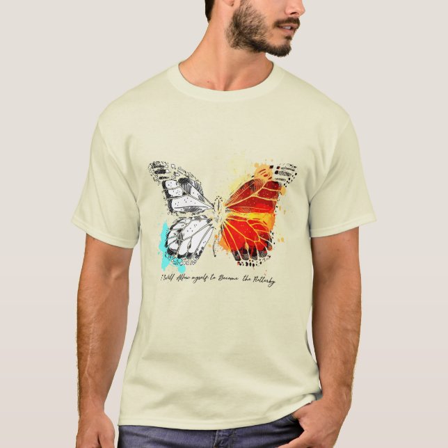 Butterfly-T - Shirt (Vorderseite)