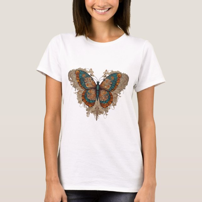 Butterfly-T - Shirt| T-Shirt (Vorderseite)