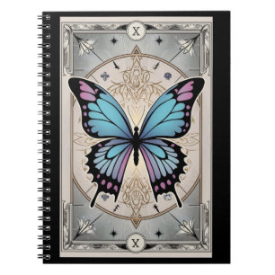 Butterfly-Tarot-Karte - Mystisch und kompliziert Notizblock