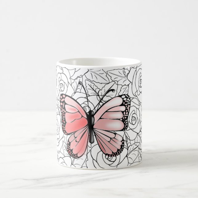 Butterfly-Tasse Kaffeetasse (Mittel)