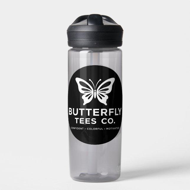 Butterfly Tees Co. 0047688-BT Trinkflasche (Vorderseite)