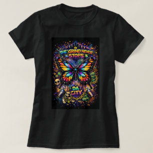 Butterfly Tees Co. Graffiti-Schmetterling-Shirt 00