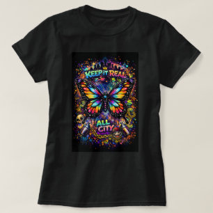 Butterfly Tees Co Graffiti-Schmetterling-Shirt 004