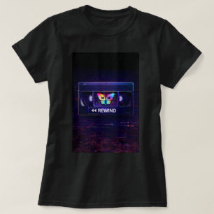 Butterfly TEES CO. Retro-Schmetterling-Shirt 00478