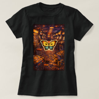 Butterfly TEES CO. Retro-Schmetterling-Shirt 00478