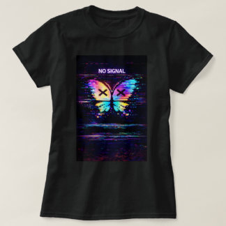 Butterfly TEES CO. Retro-Schmetterlings-Shirt 0047
