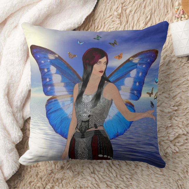 Butterfly Throw Kissen (Decke)