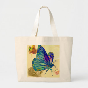 Butterfly Tote Bag Jumbo Stoffbeutel