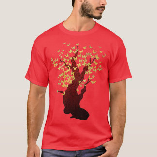 Butterfly Tree Schöne Tierschmetterlinge Tree N T-Shirt