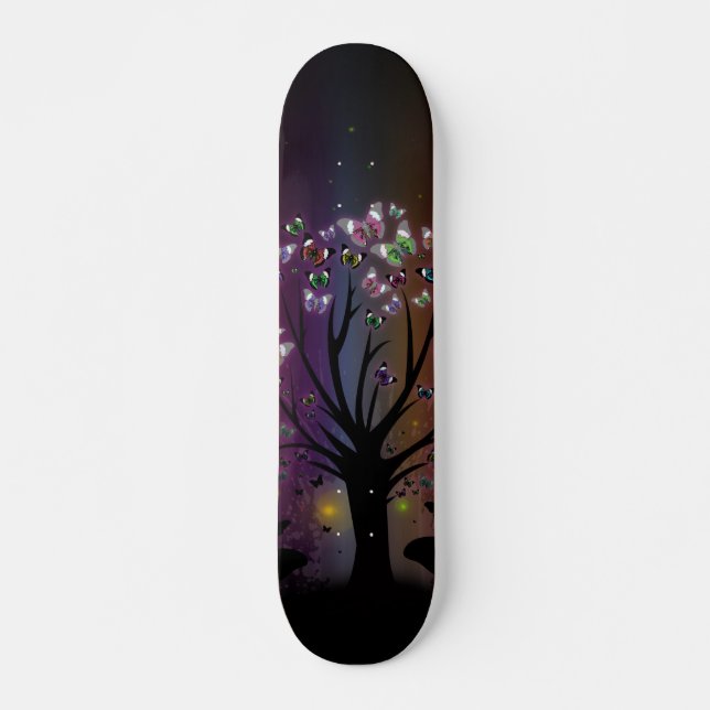 Butterfly Tree Skateboard (Vorne)